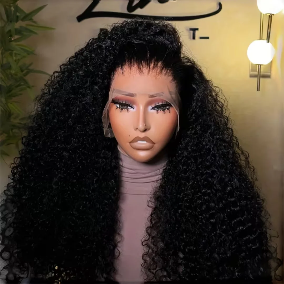 Soft Black Nature Pre-plucked 26
