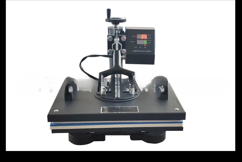 Small 2938 blue eight-in-one heat transfer machine