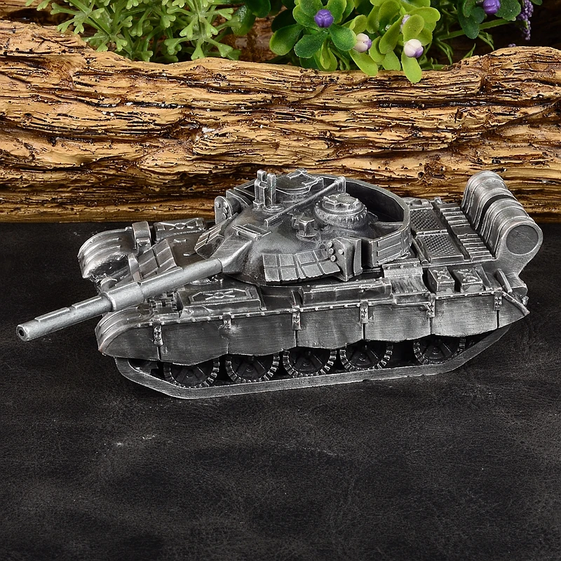 China 59D main battle tank all metal finished model decommissioning souvenir Home furnishings