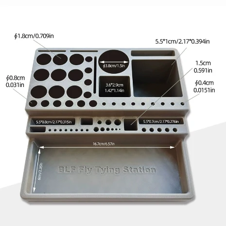 Desktop Tool Storage Rack Multifunctional Tools Organizer Stand Professional Fishing Gear Storage Shelves Screwdriver Shelf