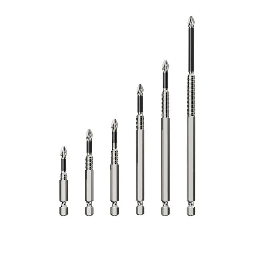 Non-slip Magnetic Batch Head Impact Resistant High Hardness Cross Bit Waterproof Rust Proof Electric Screwdriver Bit