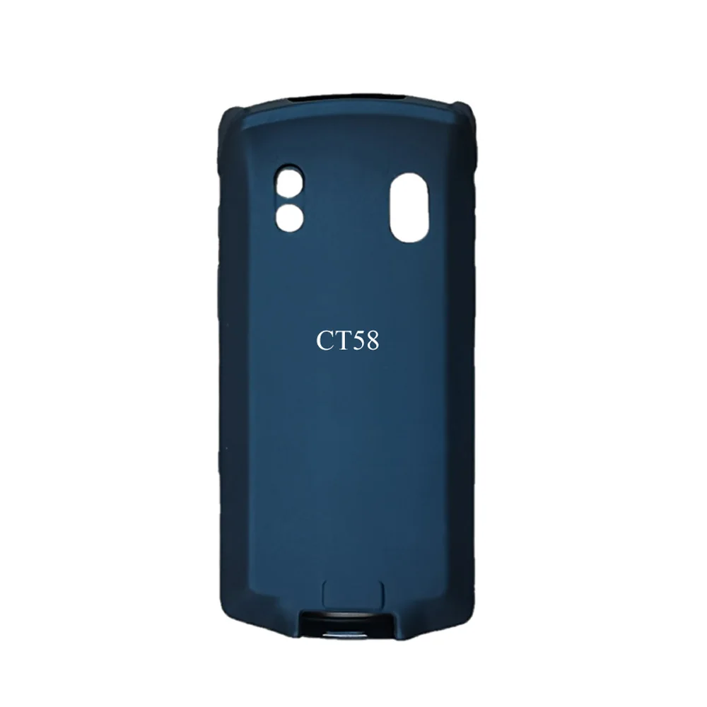 حافظة حماية متينة من السيليكون الناعم لـ UROVO CT58 CT58S CT58 Pro DT66 i6310Pro واقي للشاشة من الزجاج المقسى