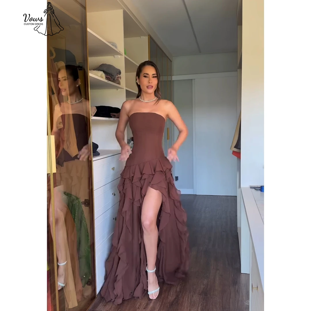 Vows Dresses Gala Dress Custom Made Luxurious Women's Evening Dresses Woman Elegant Luxury Line A Off-shoulder Prom Dress 2025