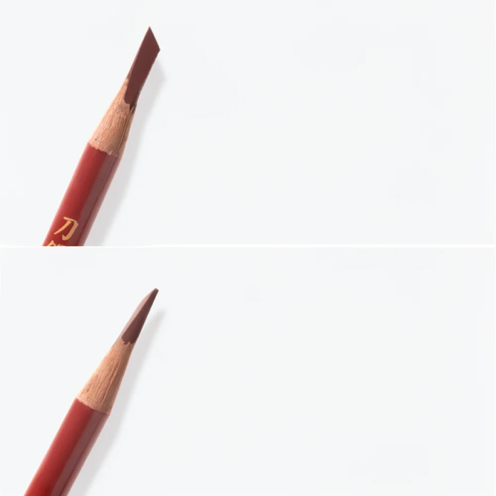Hard Core Eyebrow Pencil Blade Shape Waterproof Long Lasting Natural Definition Makeup Tool For Professional Beauty