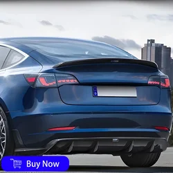 For Tesla Model 3 Model Y 2019-2023 Car Taillights Assembly LED Auto Rear Lamps Upgrade Dragon Scale Taillight Tool Accessories