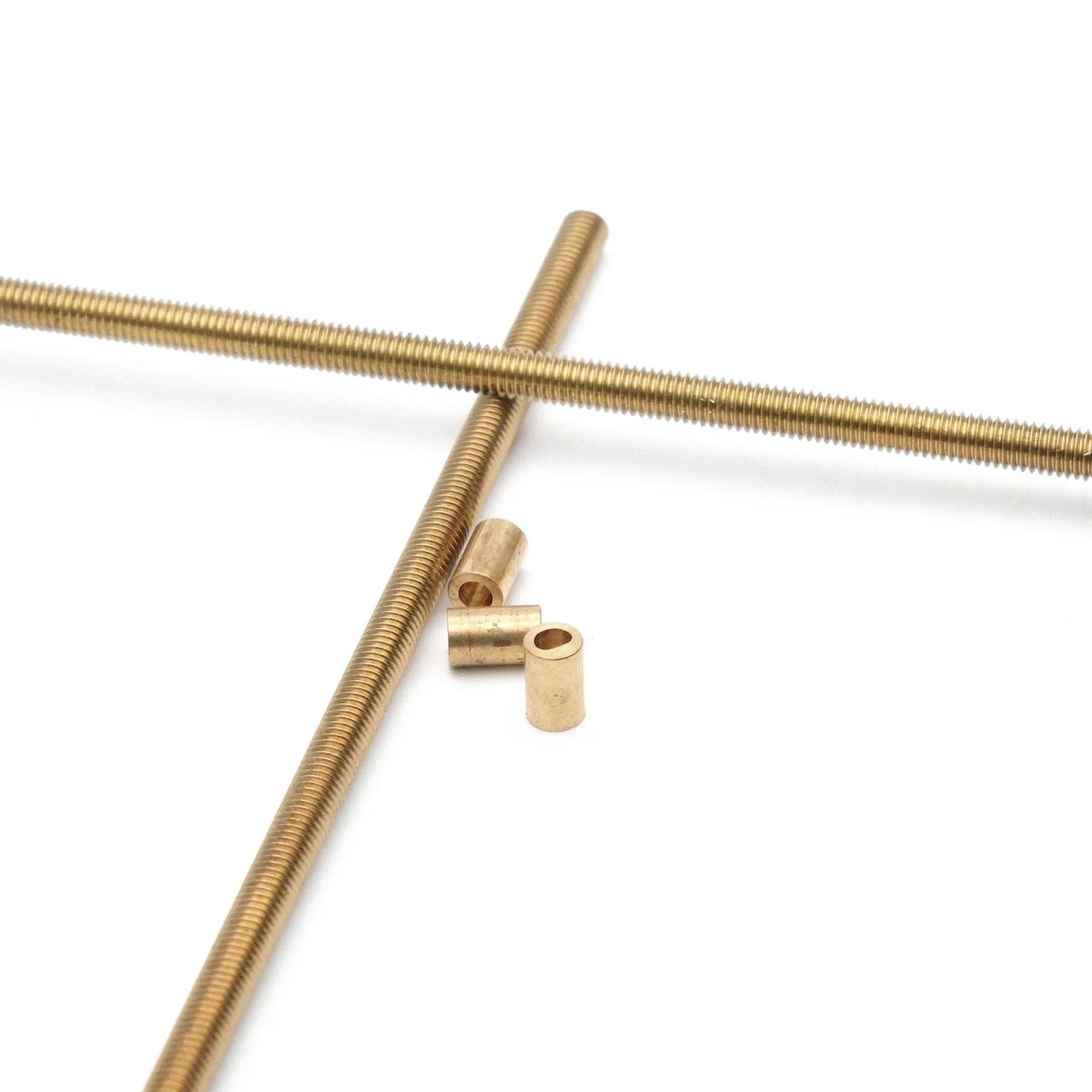 Shaft Sleeve Connector 2mm D-hole 1/2mm Brass Coupling DIY Model For 6MM Reduction Motor