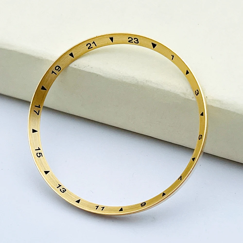 30.5mm SKX007 Chapter Ring fit For SKX007 SKX009 SPRD SKX171 Watch Case NH35 NH36 Case Copper Chapter Ring Parts Gift