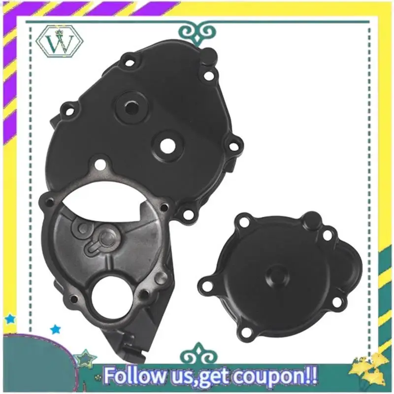 A82U-Motorcycle Engine Cover Motor Stator Cover Crankcase Cover Protector Shell For Kawasaki Ninja ZX-10R ZX10R 2006-2010