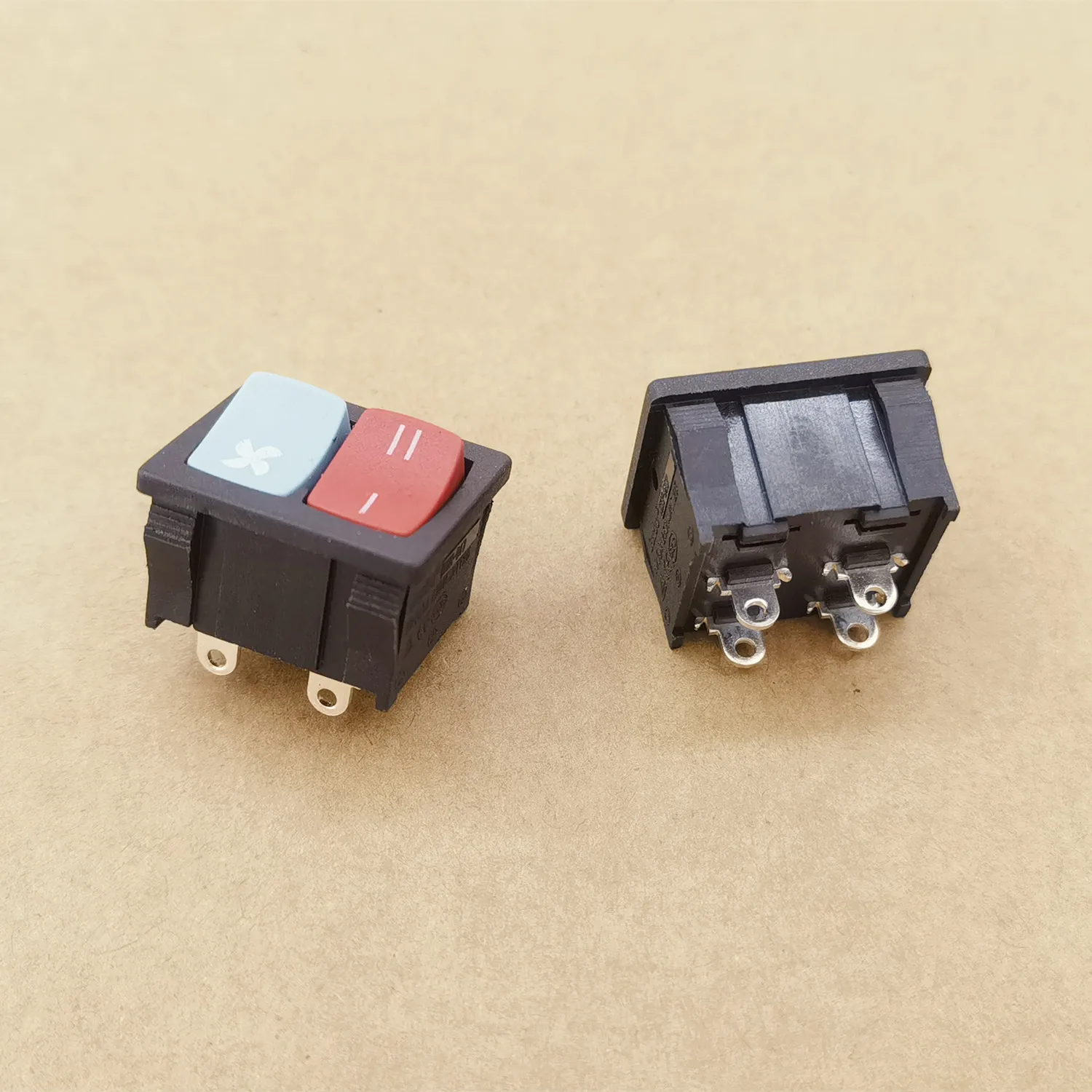 Original new 100% electric hair dryer switch parts XW-601 rocker switch XN-3-2108 light hair dryer switch 10A250V