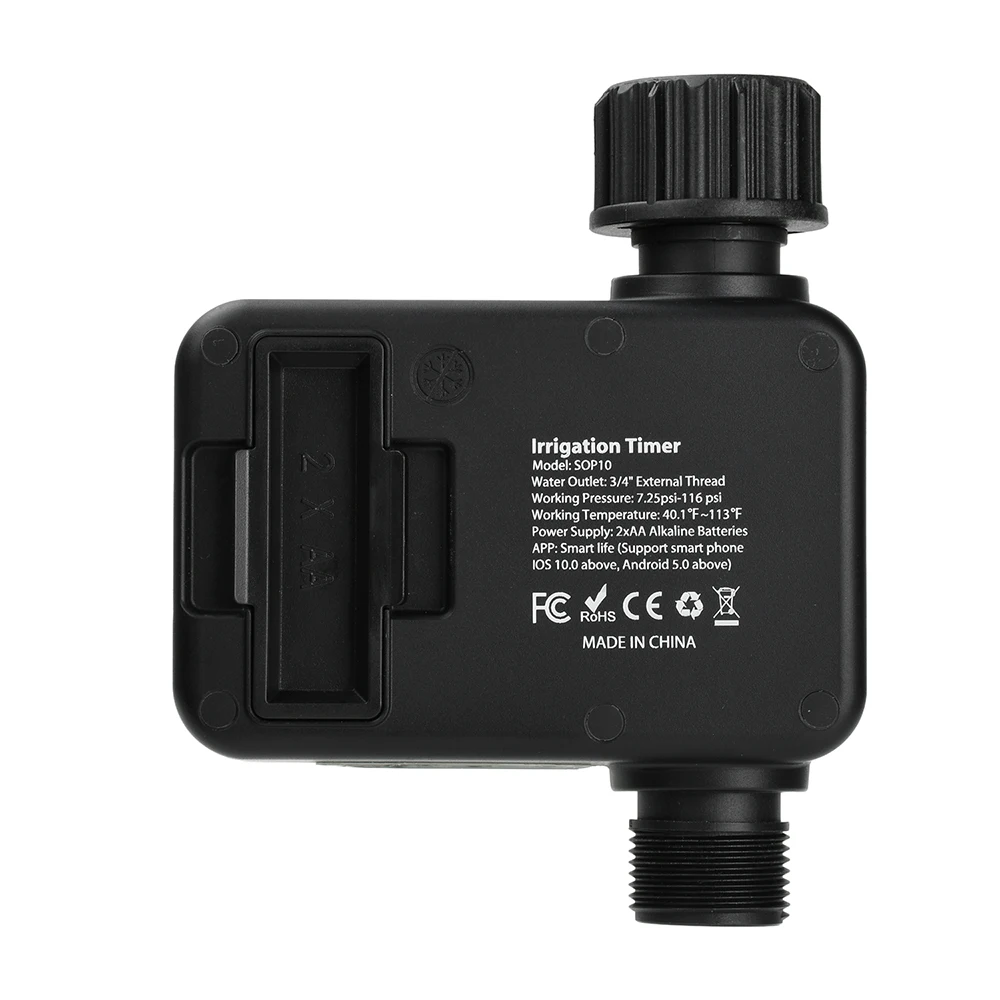 

Умный Bluetooth садовый поливочный клапан, таймер орошения, пульт дистанционного управления, фильтр, моющийся спринклер с таймером