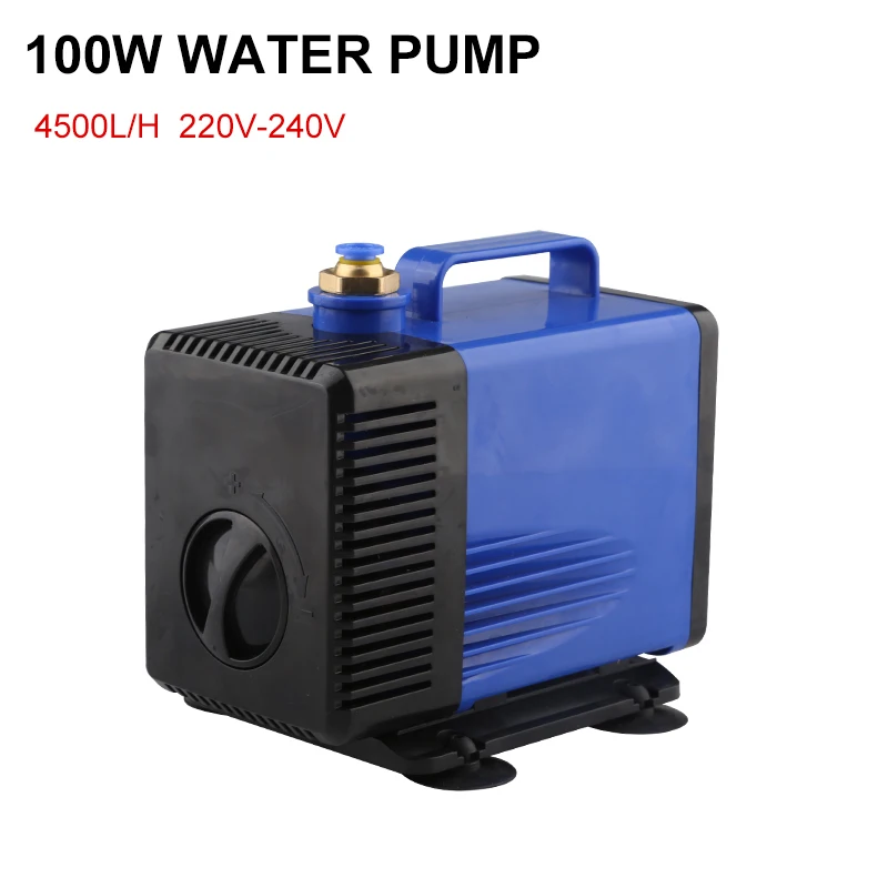 100w 4.5m Submersible Water Pump Multifunctional 4500l/H Aquarium Water Pump Filter Fish Tank Fountain Pump 220v-240v