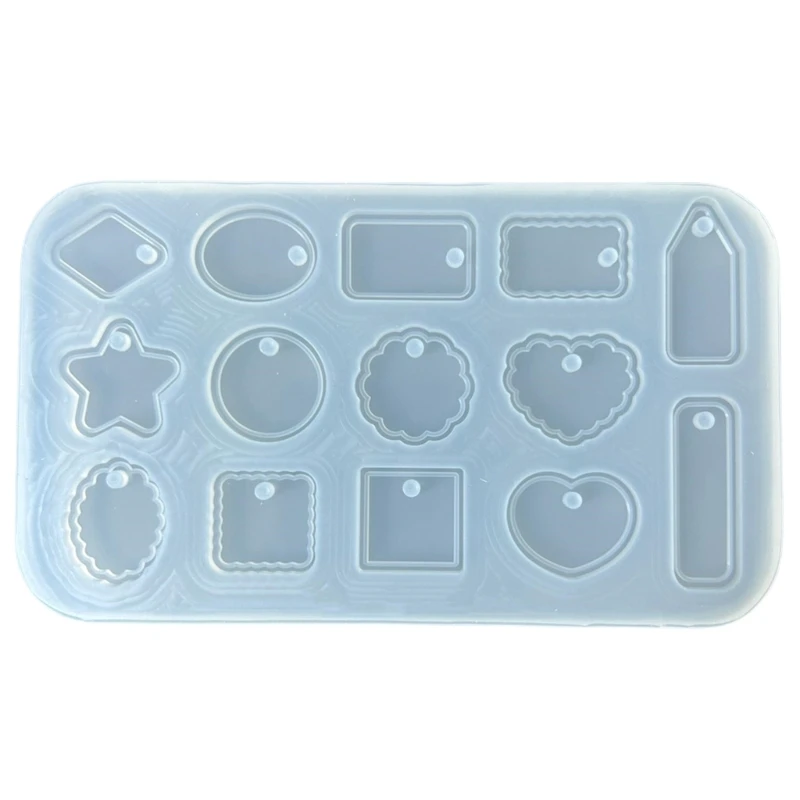 

Versatile Silicone Label Casting Mold Flexible Alternative Resin Mold Practical Moulds for Creating Unique Gifts Charm