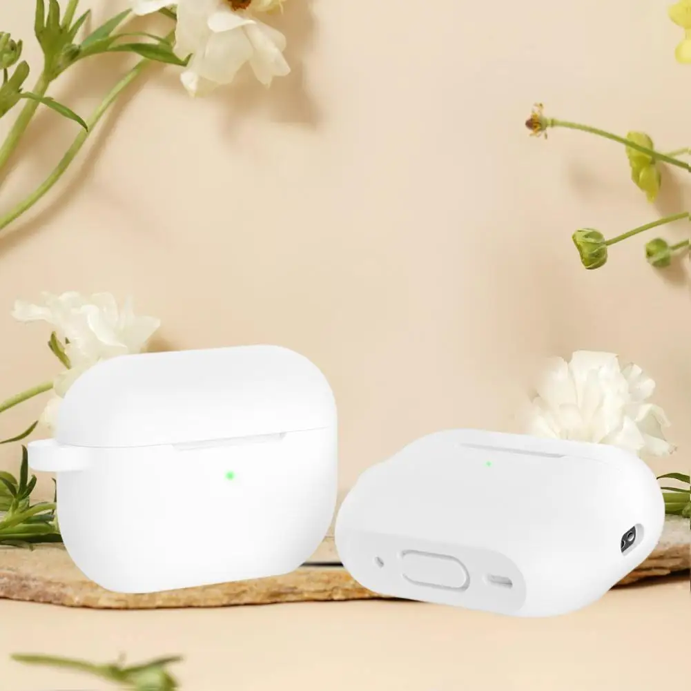 실용적인 올 인클루시브 실리카 젤 이어폰 케이스, 걸이식 구멍 포함, 편리한 휴대