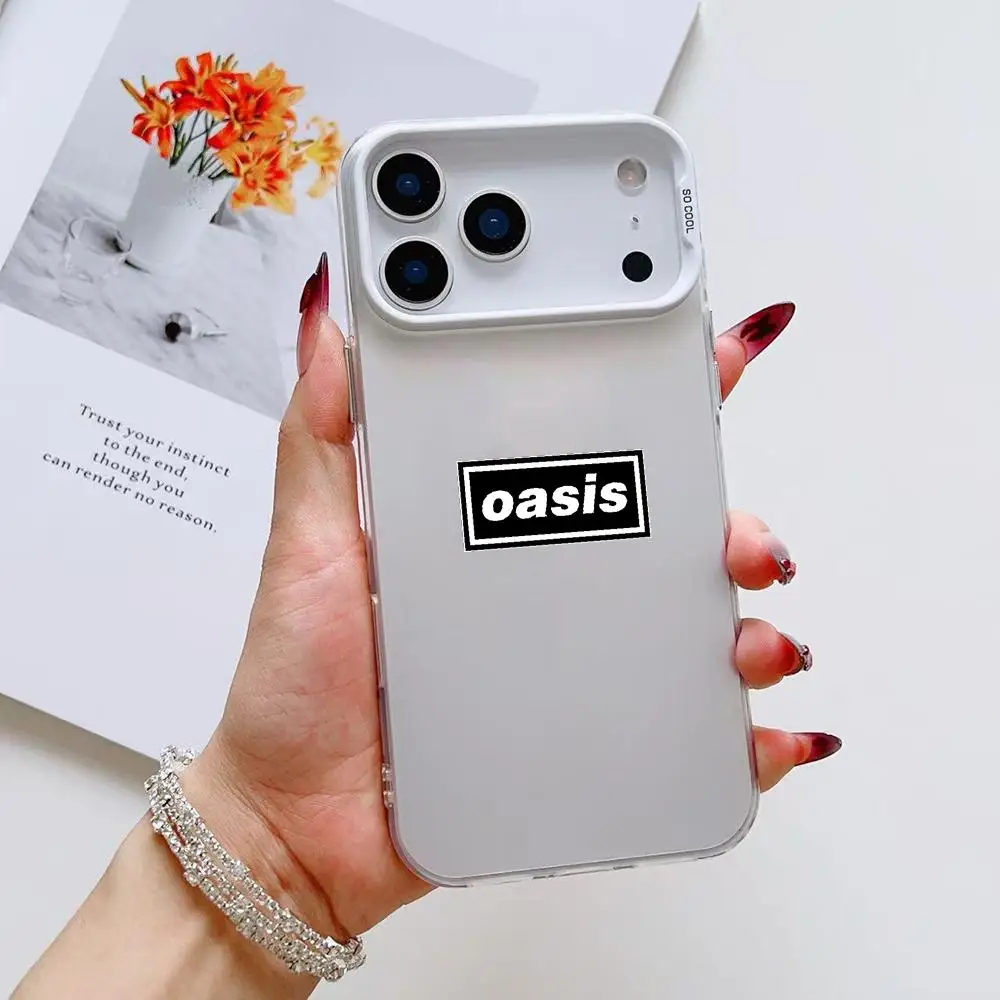 Music Rapper O-Oasis Phone Case For IPhone 17 16 15 14 13 12 11 Pro Max Air Matte Laser Aurora Shockproof Phone Case - view 2