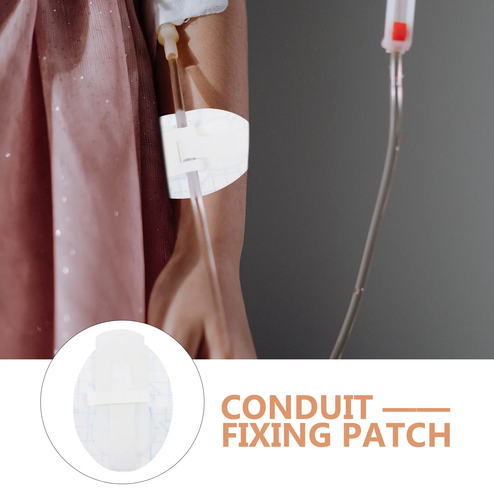 

6Pcs Catheter Fixing Device Universal Urinary Catheter Retainer Breathable Adhesive Stabilization Patches Leg Band Holder