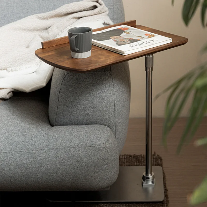 Bedroom bedside lifting computer desk living room sofa mobile side household rotating small coffee table can be moved