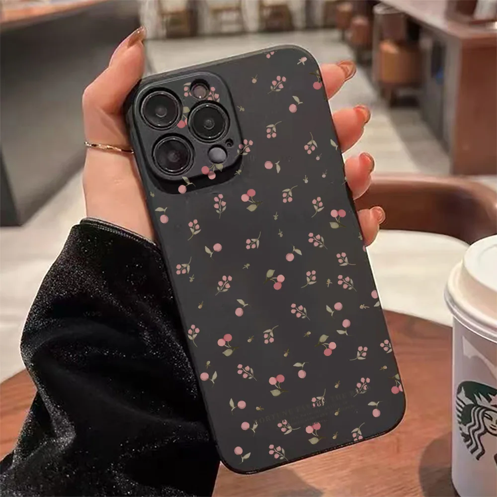 Flower Square Silicone Phone Case For Infinix Note 40 Pro Plus 40X 30 20 12 Hot 50 40 50i 40i 30i Smart 9 8 7 Spark 30 20 Cover