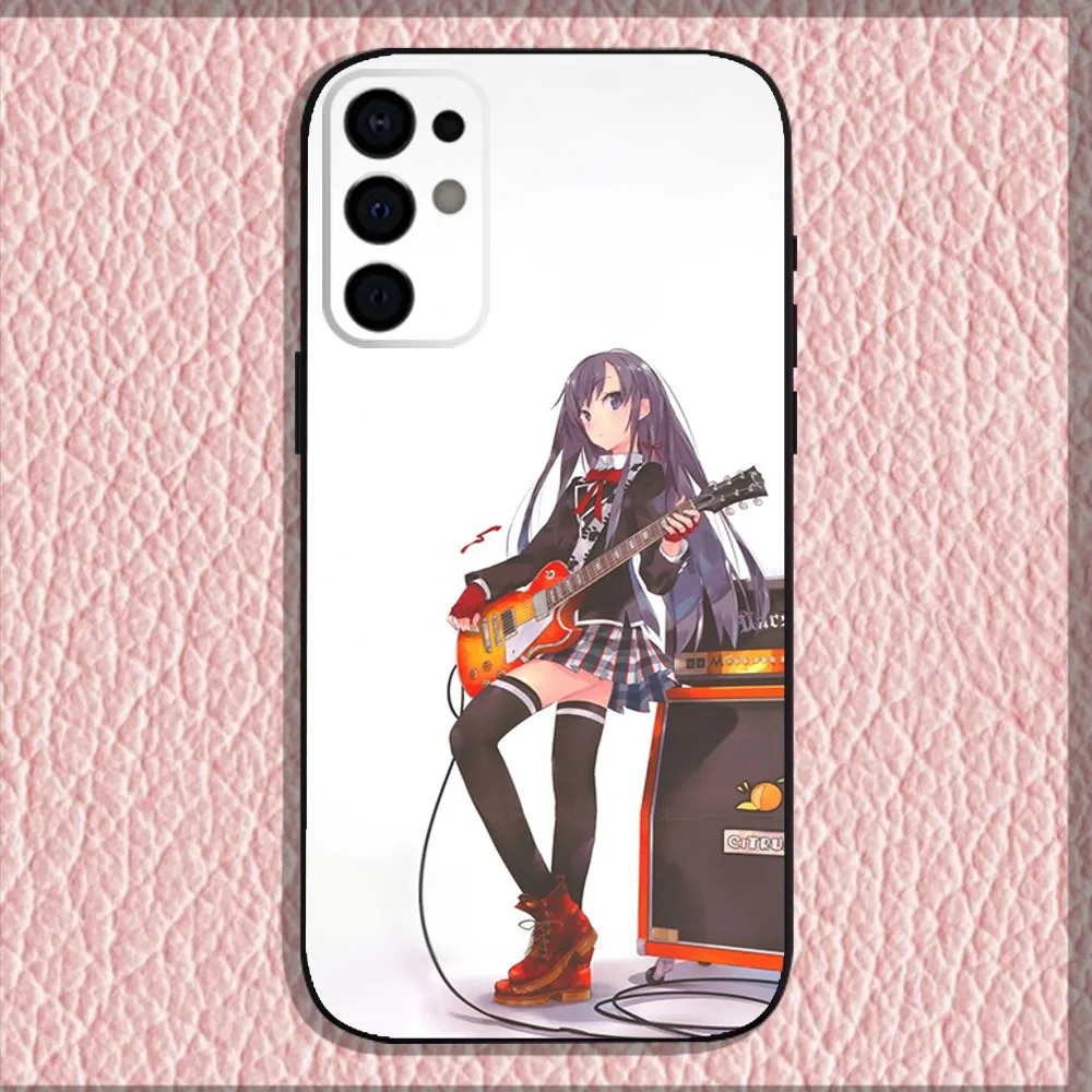 Yukinoshita Yukino Oregairu Phone Case For Samsung S24,S21,S22,S23,S30,Ultra,S20,Plus,Fe,Lite,Note,10,9,5G Black Soft Shell