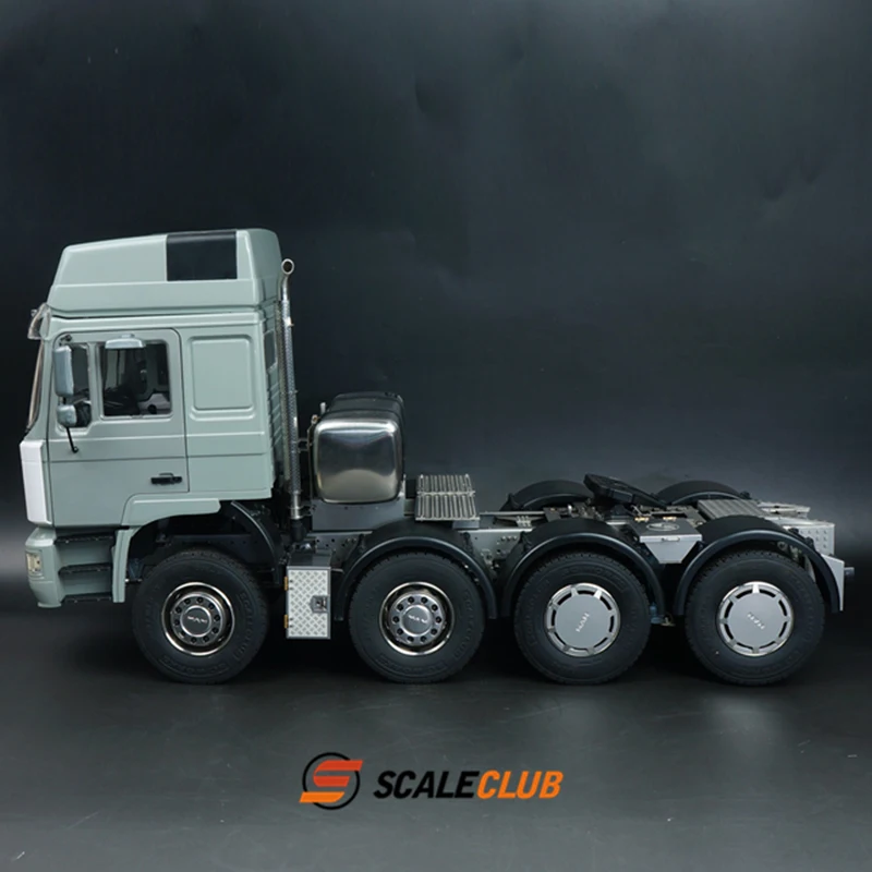 Scaleclub 1/14 F2000 8x4 w pełni metalowa ciężarówka RTR FH16 LESU Model RC