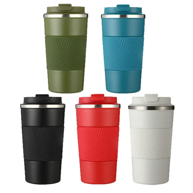 

Stainless Steel Coffee Cup Double Layer Vacuum Insulation Cup Office Mug Outdoor Portable Car Water Cups Fashion Mugs Bar Tool