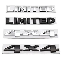 3D Metalen Kofferbak Badge Stickers Voor Jeep 4X4 Beperkte Letters Embleem Logo Grand Cherokee Overland Kompas Wrangler accessoires