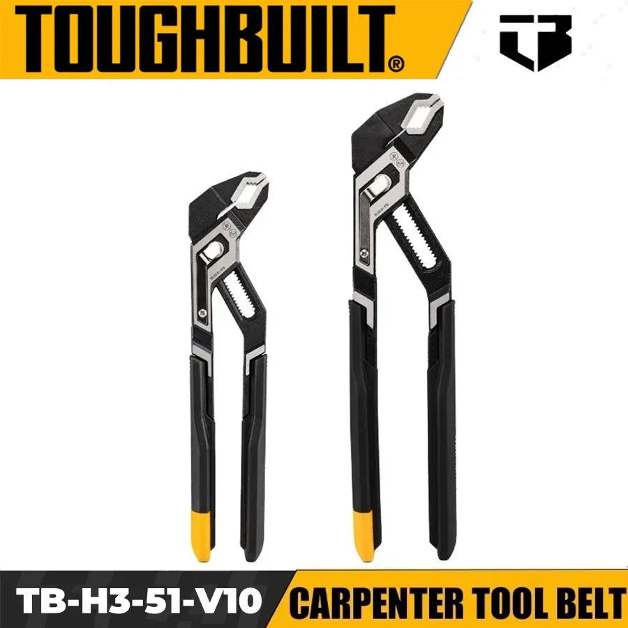 ToughBuilt TB-H3-51-V10/TB-H3-51-V12 10 "/12" V alicates SpeedSet de mandíbula accesorios de herramientas manuales