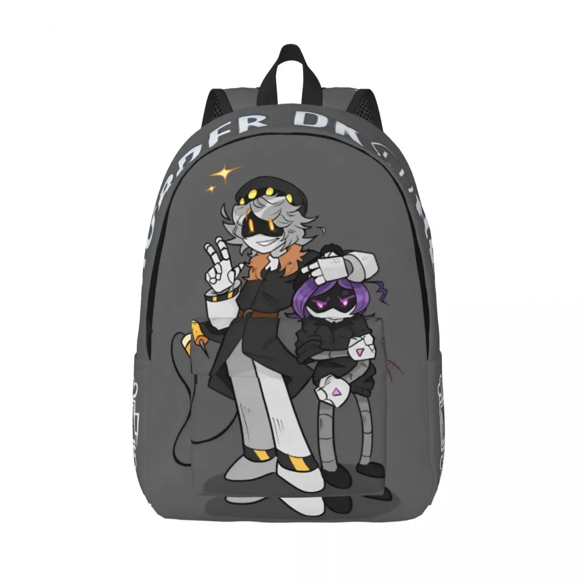 

Murder Drones Uzi Doorman Backpack Outdoor High School Hiking Travel Anime Bone Batttery Cartoon Daypack Men Women Shoulder Bag