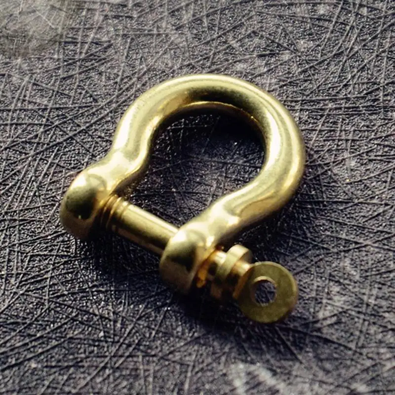 39BB Klassische Brass Hufeisen Schnallen für Kleidungszubehör ersetzen