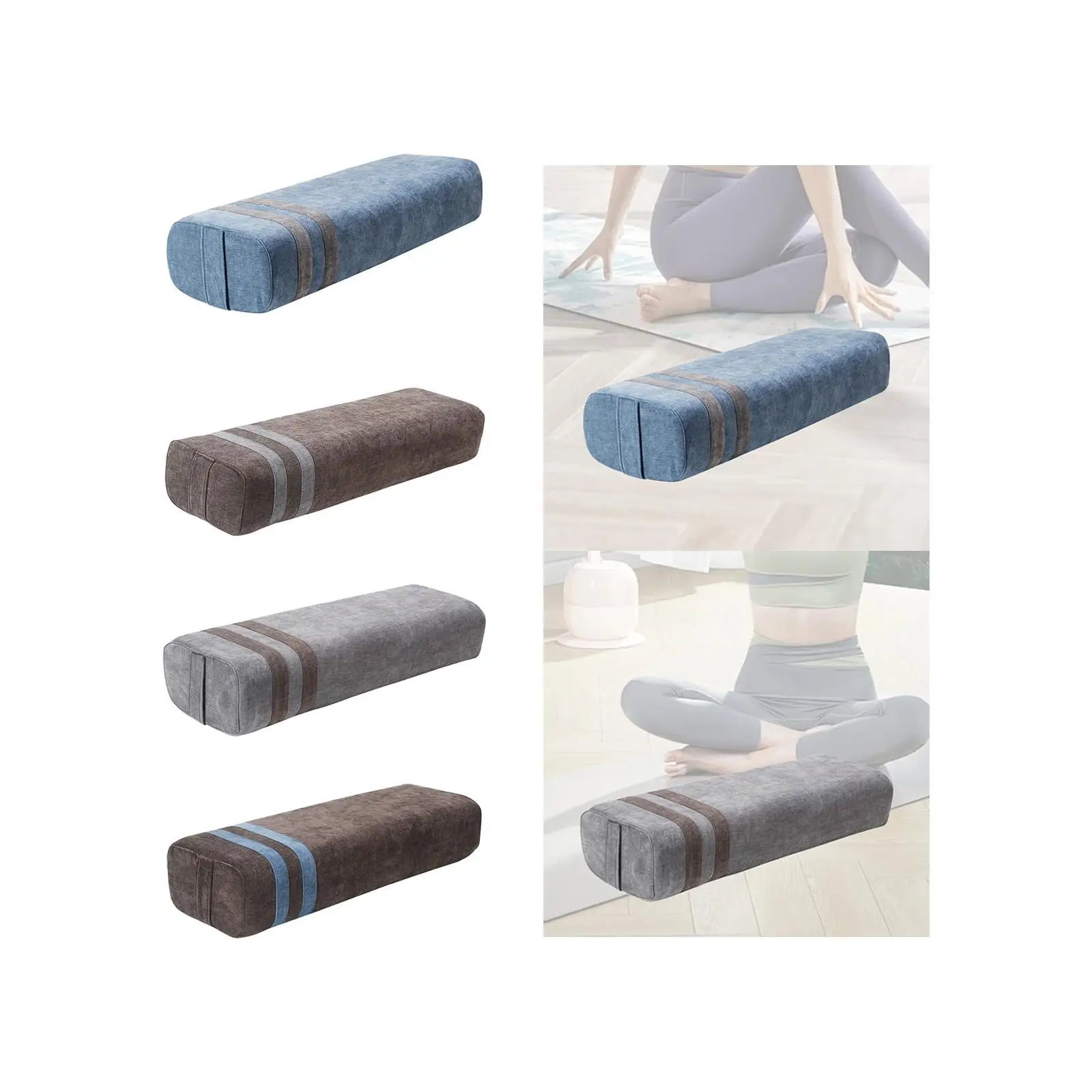 Almohada de refuerzo de yoga para yoga restaurador para equilibrio para meditación liviana