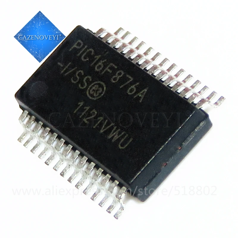 1pcs/lot PIC16F876A-I/SS PIC16F876A-E-SS 16F876A-I/SS PIC16F876 SSOP-28 In Stock