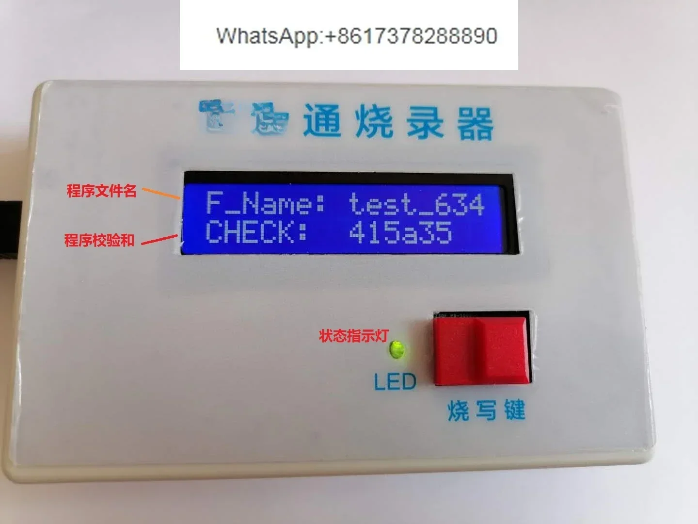 Programador Cypress Burner Mb95f Série Offline Burner Downloader