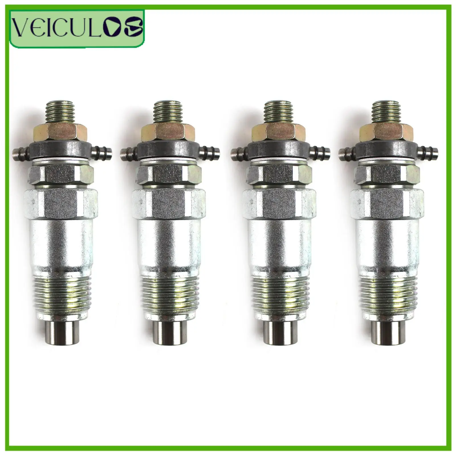 4PCS 15271-53000 Fuel Injectors Nozzel For Kubota D1302 D1402 V1702 V1902 Engine Excavator Accessories Parts Replacement