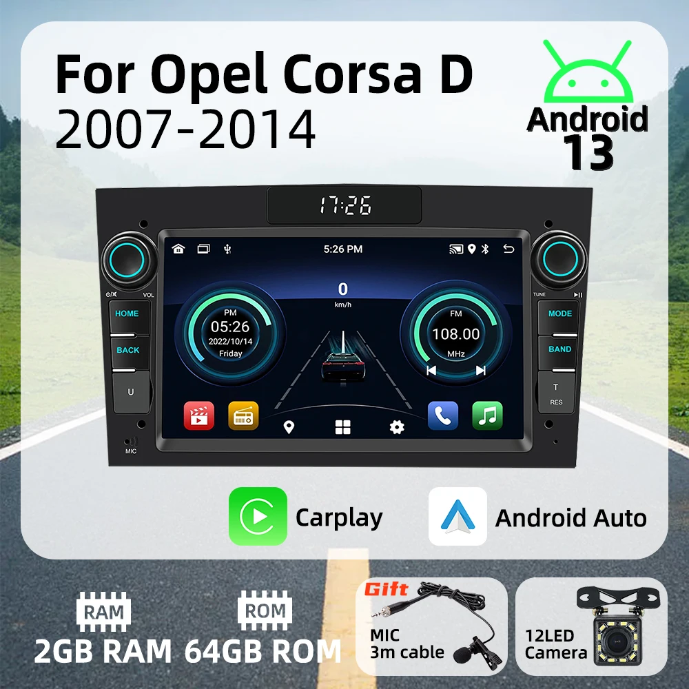 2Din Radio For Opel… - image