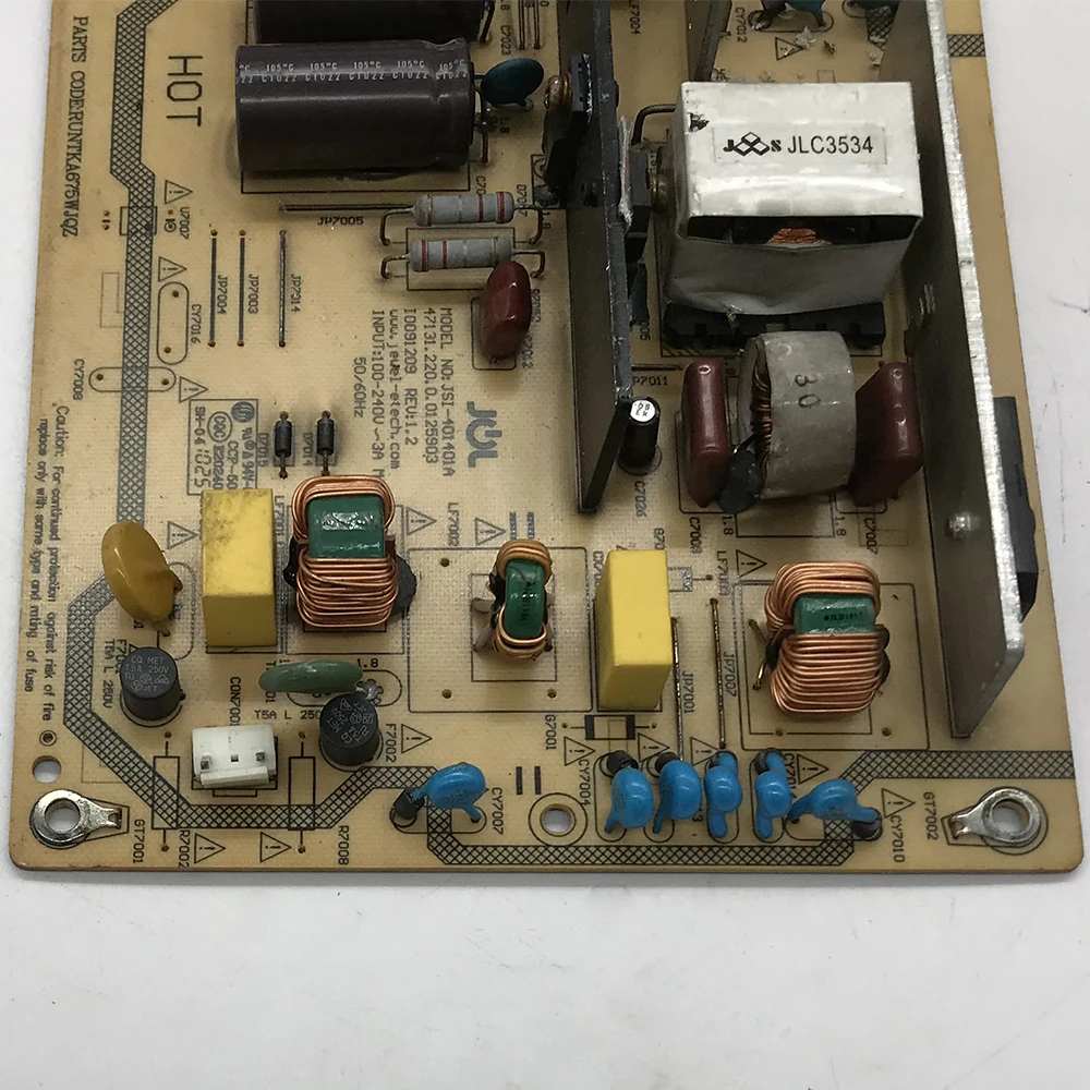 RUNTKA675WJQZ JSI-401401A بطاقة امدادات الطاقة للتلفزيون LCD 46G100A 40G100A. .. لوحة بطاقة الطاقة RUNTK A675WJQZ JSI 401401A