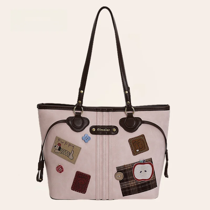 

Осенне-зимняя женская сумка через плечо в стиле ретро, универсальная дорожная сумка для студентов колледжа, классная сумка на одно плечо, милая крутая сумка