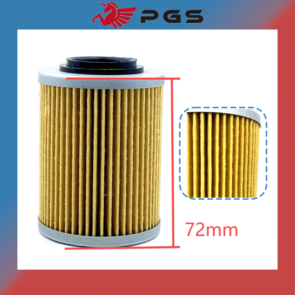 PGS Oil Filter Element For HF152 CFMOTO X8 CF400AU BRP CANAM 400 0800-011300 Hisun ODES 800cc 420256188 HF152 21040111601