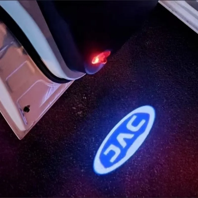 

2PCS LED Lamp for JAC S3 S5 A30 A13 T8 6 M2 Car Door Badge Light Projector Courtesy Ghost Shadow Welcome Lamps Car Accessories