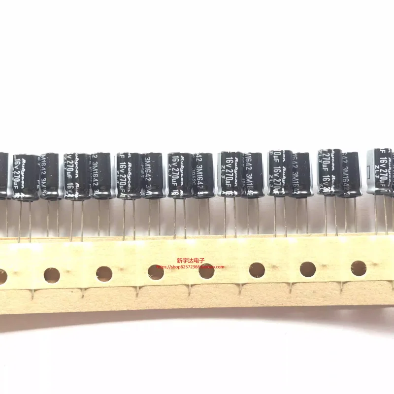 

10-100 шт. 16V270UF 6.3X11 Японский высокочастотный низкоимпедансный электролитический конденсатор Ruby ZLJ 270UF16V, оригинальный