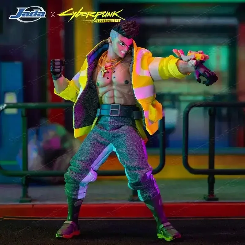 

Inventory Jada Cyberpunk 1/12 Edge Walker David Lucy Handmade Cyberronin Mobile Doll Rebecca Birthday Gift Desktop Decoration