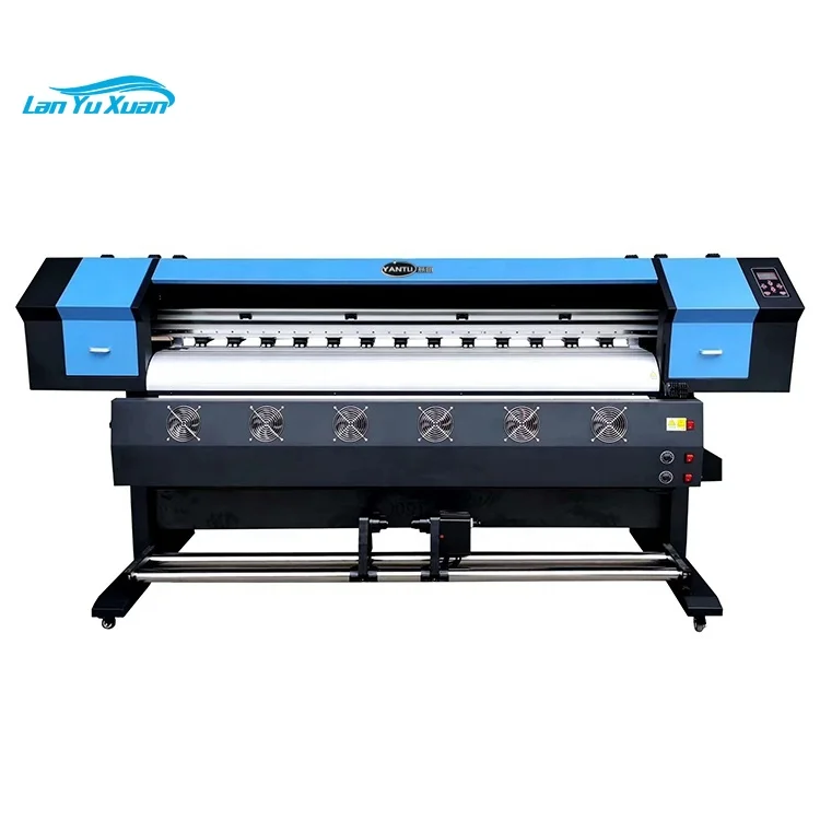 Yantu 1.8m /6feet car stickers cheap dtg printer machine (can work  with 1 pc  dx5/dx7/i3200/xp600 printhead optional)