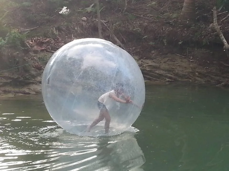 

Beautiful Clear Water Walking Ball Free Shipping Inflatable Water Zorb Ball 1.5m/2m Dia Inflatable Toy Ball Water Play Equipment