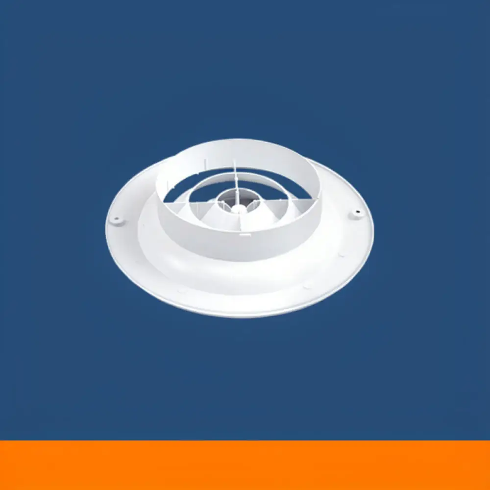 Circular Ventilation Air Diffuser For Shichun HVAC Ceiling Vent Cover Plastic Exhaust Grille Airflow Supply Terminal