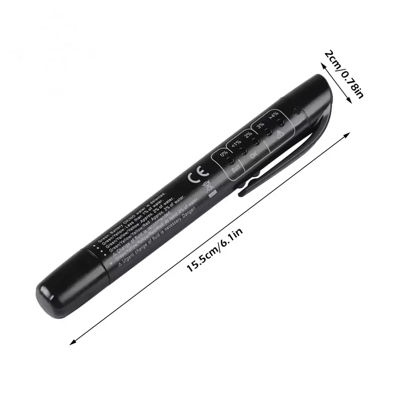 Universal Brake Fluid Tester Accurate Oil Quality Diagnostic Tools LED Indicator Liquid Testing Pen Automotive Brake Oil tester - view 6