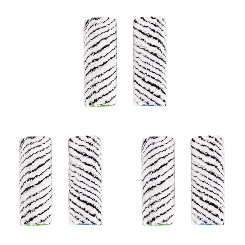 

T83C-6Pcs Stone Roller Brush For Karcher FC7 Premium FC7 FC5 Premium FC5 FC3 Cordless Floor Cleaner Parts