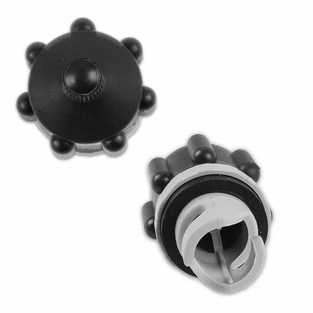 محول المضخة قارب قابل للنفخ صمام الهواء محول مجداف المجلس لزورق كاياك قارب قابل للنفخ صمام الهواء محول برتقالي/أسود