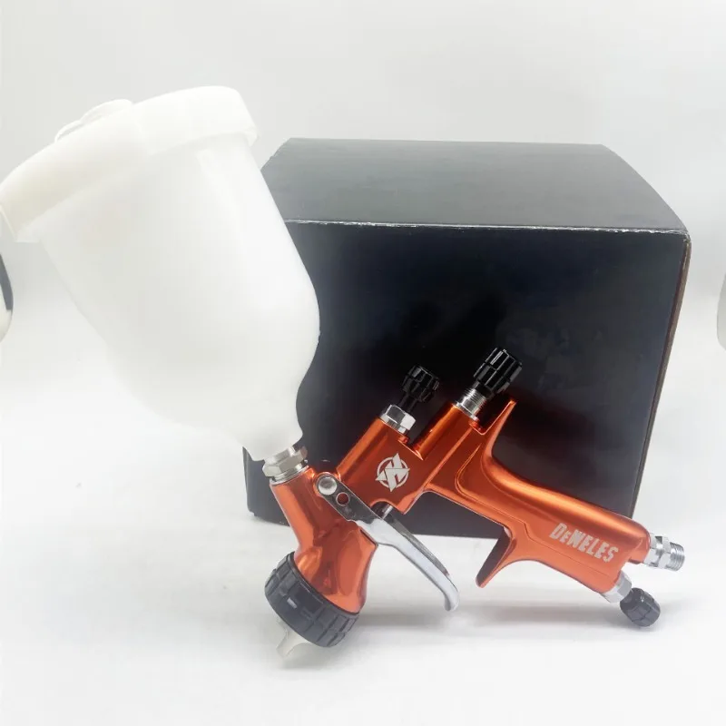 Suntool HVLP Paint Spray Gun High Quality 1.3mm Stainless Steel Nozzle Gravity Feed Varnish Paint Sprayer Gun