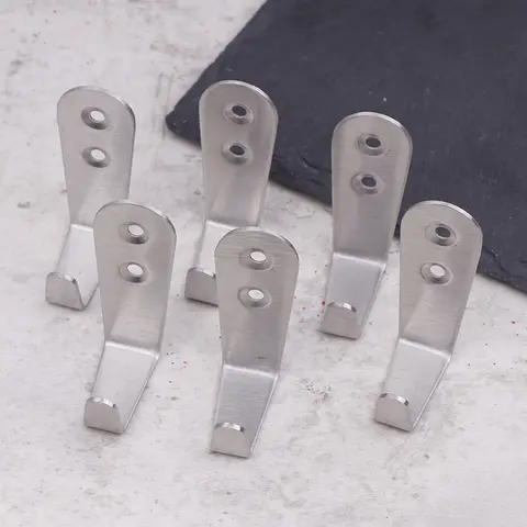 6 st/set väggkrokar i rostfritt stål för MOC Technic F1 W14 E vägghängande bilar (42171 väggkrok) 6 best sales Lego Technic väggfäste - №2