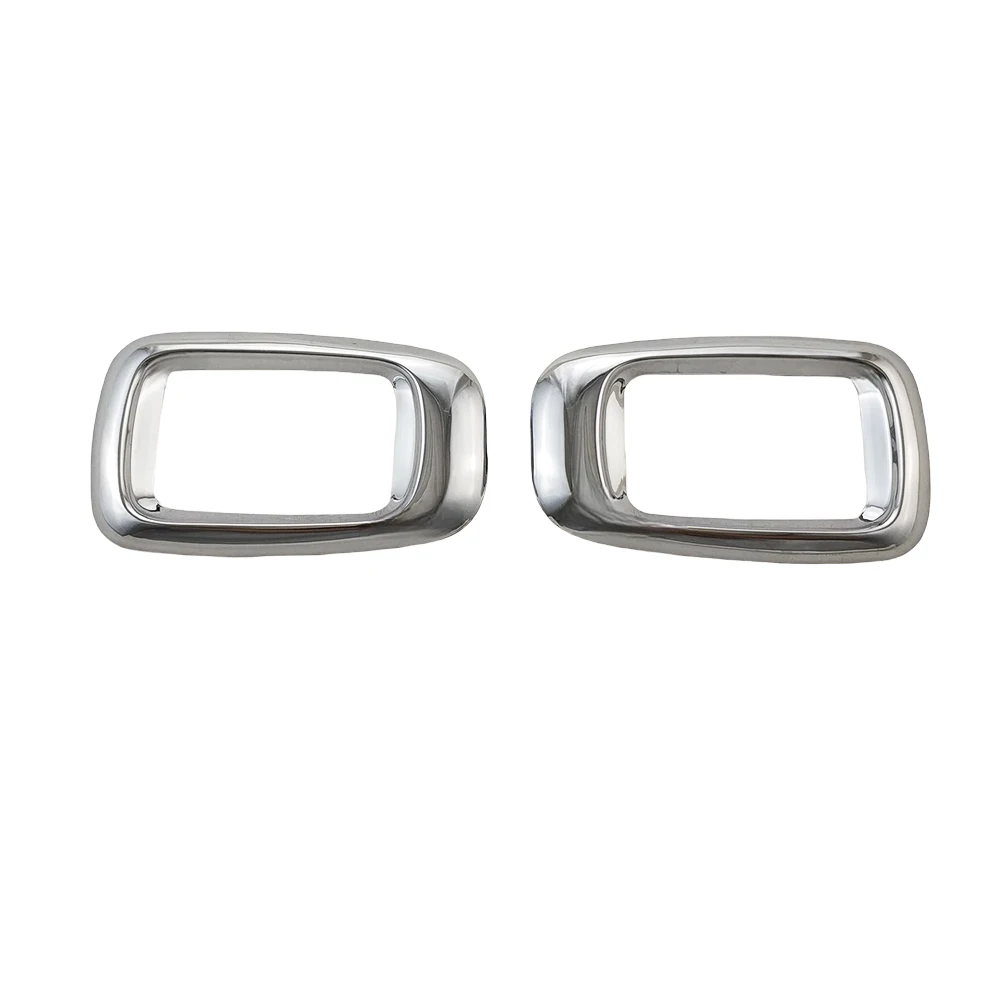 

Abs Chrome Plated Silver Car Side Lamp Cover For Toyota Land Cruiser Prado Fj120 2003 - 2009 Car Accessories Exterior Decorate