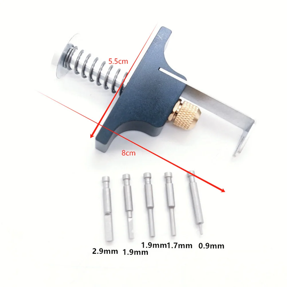 1 Set Estrattore per elica Strumento di rimozione in lega di alluminio Estrattore per eliche con perni di espulsione adatto per RC per corse FPV