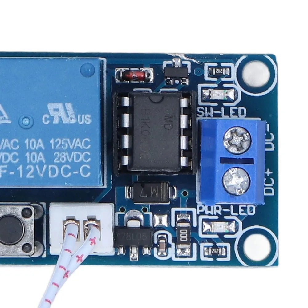 

4Pcs 12V Self Locking Relay Module Bistable Design SCM Control Bistable Relay Module Self Locking Single Bistable Relay Module